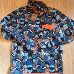 Patagonia Synchilla Fleece - Swallowtail Geo Still Blue